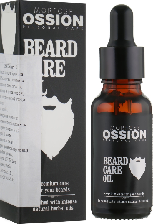 Олія для бороди - Morfose Ossion Beard Care Oil — фото N1