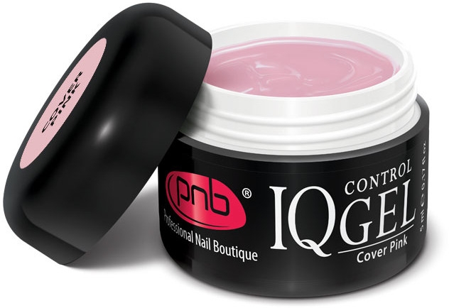 Контрол гель камуфлирующий розовый - PNB UV/LED IQ Control Gel Cover Pink