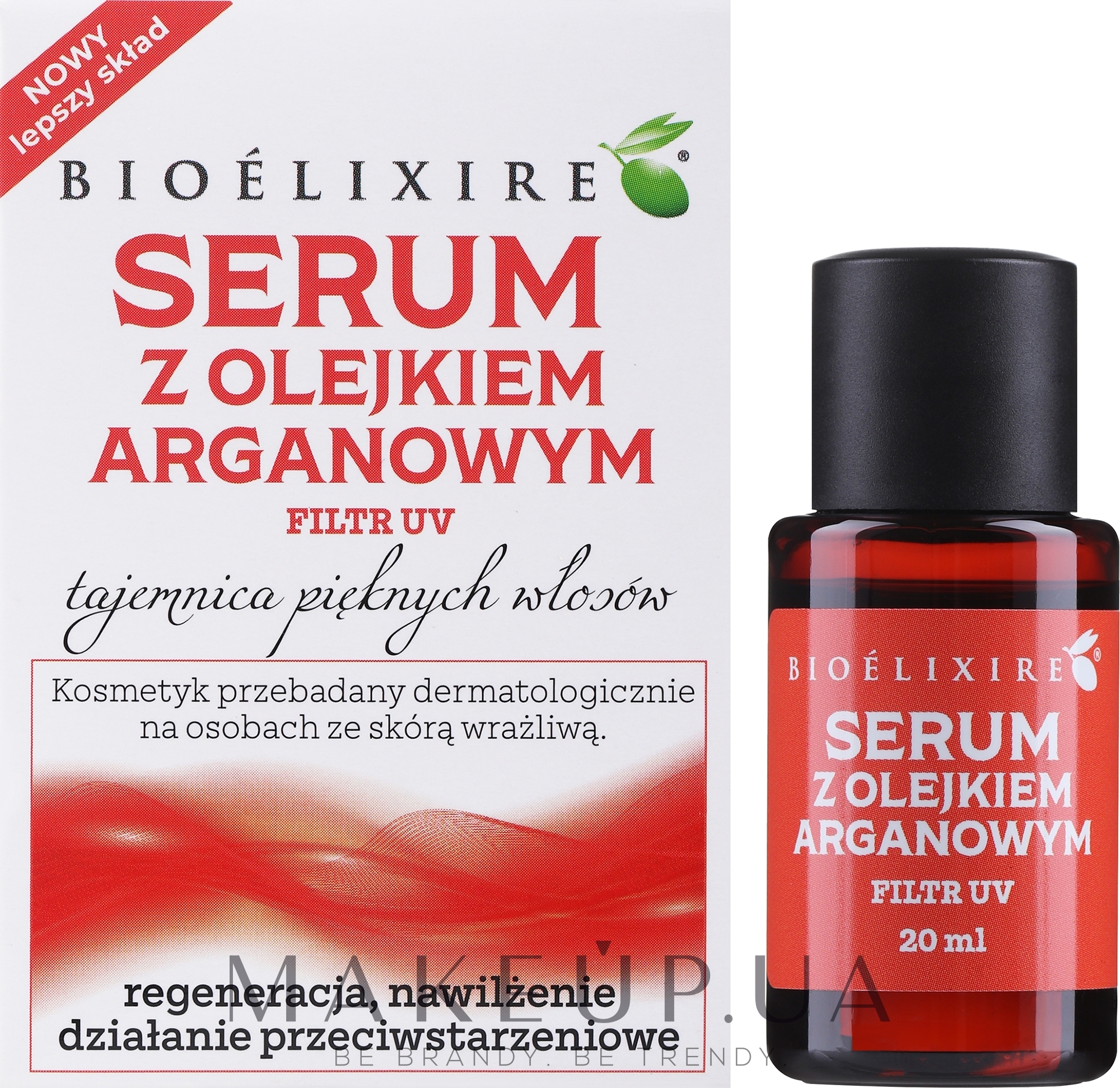 Сыворотка для волос с аргановым маслом - Bioelixire Argan Oil Serum — фото 20ml