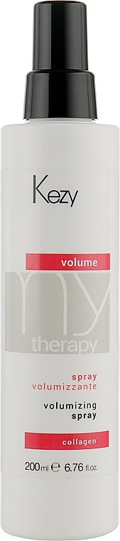 Спрей для надання об'єму волоссю з морським колагеном - Kezy Volume Volumizing Spray — фото N1