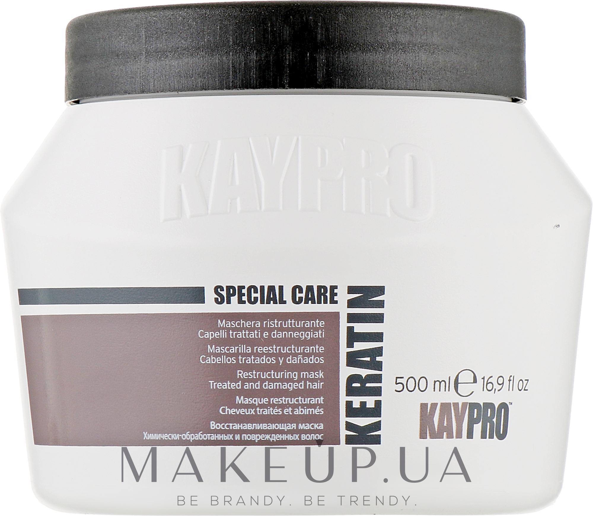 Маска с кератином для волос - KayPro Special Care Keratin Mask — фото 500ml