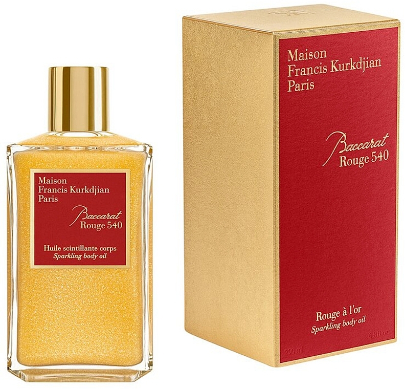 Maison Francis Kurkdjian Baccarat Rouge 540 Sparkling Body Oil - Парфумована олія для тіла — фото N1
