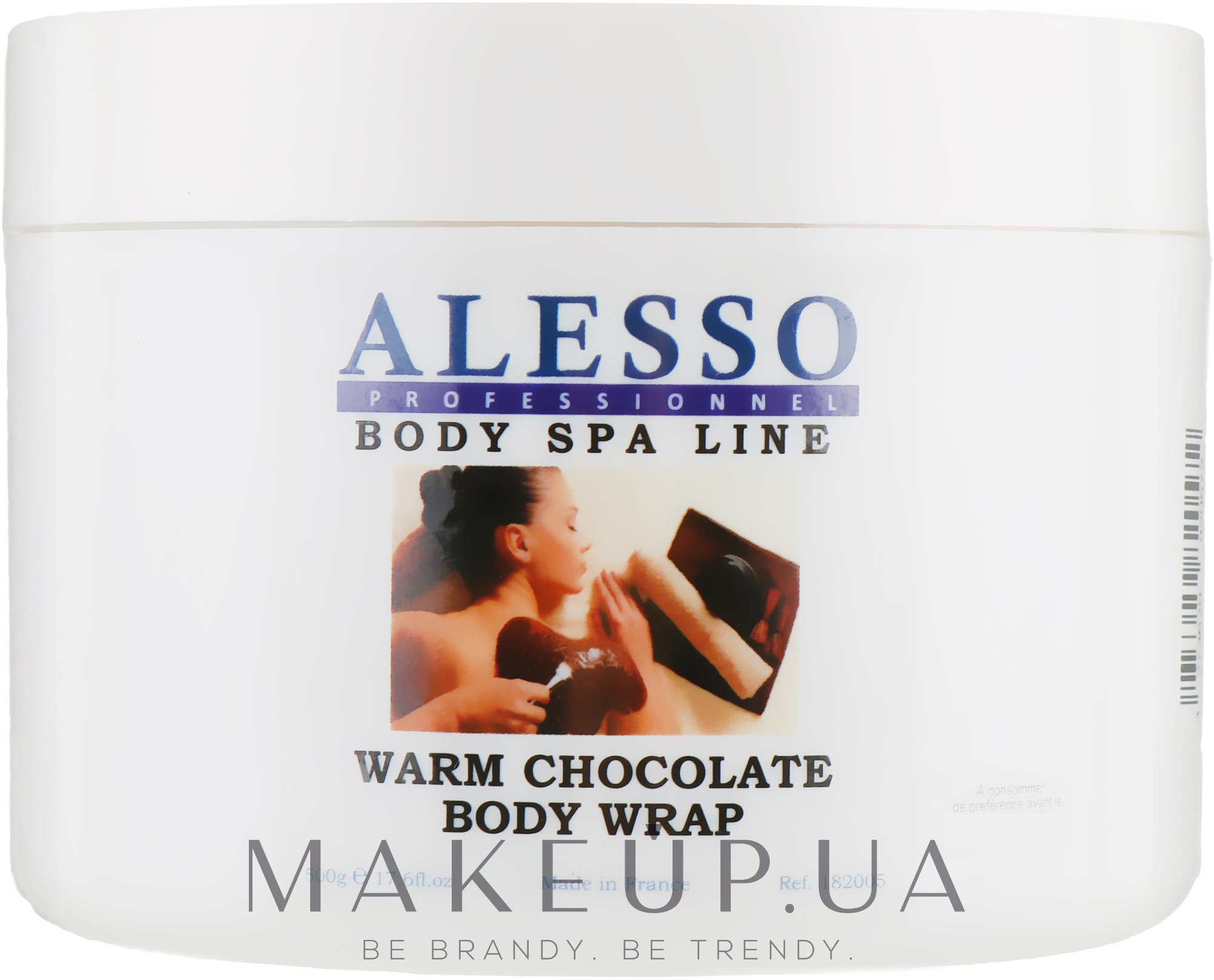 Теплое шоколадное обертывание для тела - Alesso Warm Chocolate Body Wrap — фото 500g