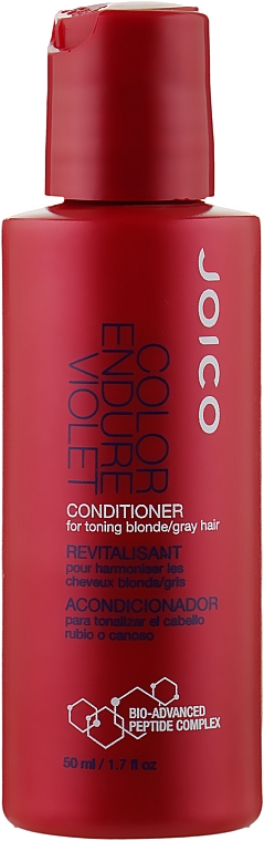 Кондиціонер фіолетовий для освітленого і сивого волосся - Joico Color Endure Violet Conditioner — фото N1