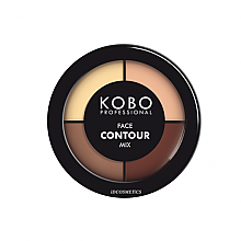 Парфумерія, косметика Контуринг для обличчя - Kobo Professional Gel Contour Mix