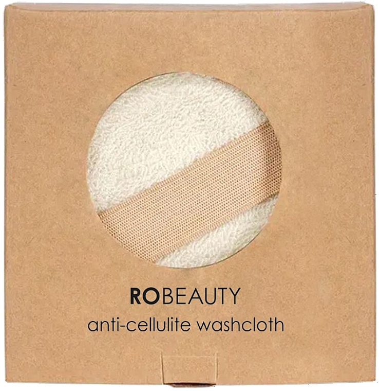 Кокосовая мочалка для тела - Ro Beauty Anti-Cellulite Washcloth — фото N3