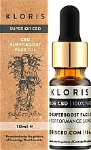 Олія для обличчя - CBD Kloris CBD Superboost Face Oil — фото N2