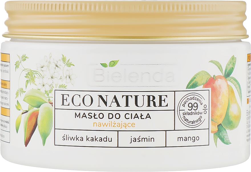 Увлажняющее масло для тела - Bielenda Eco Nature Kakadu Plum, Jasmine and Mango  — фото N1