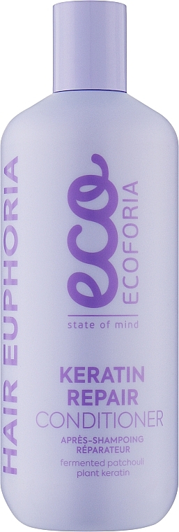Кондиціонер для волосся - Ecoforia Hair Euphoria Keratin Repair Conditioner — фото N1