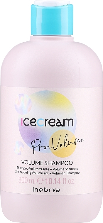 Шампунь для тонких волос - Inebrya Ice Cream Volume Shampoo — фото N1