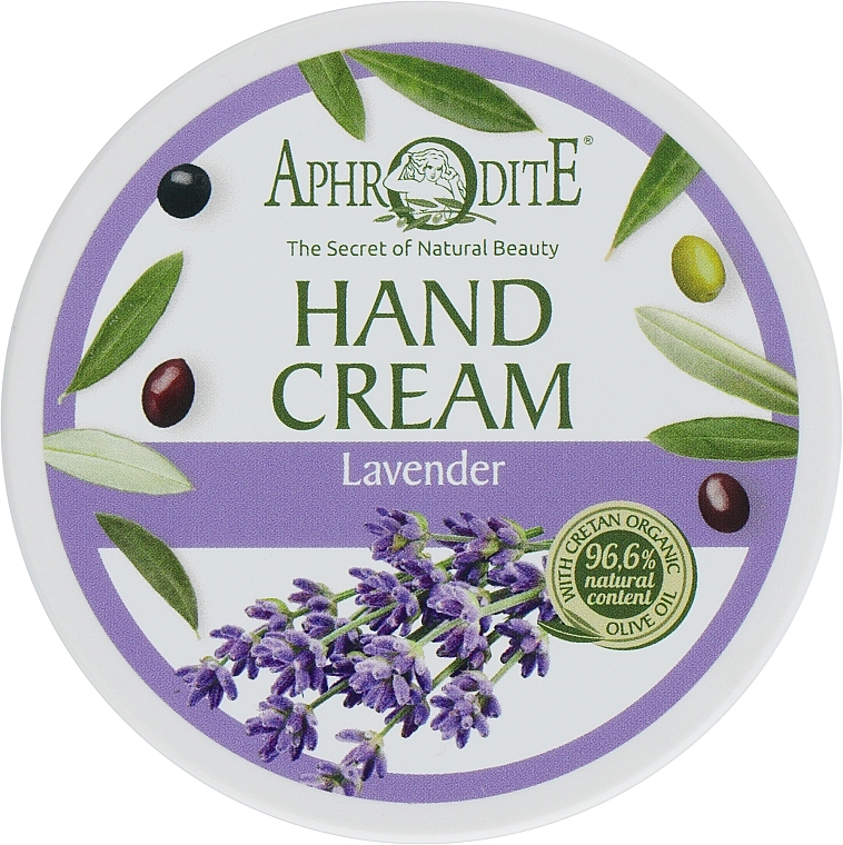 Крем для рук з екстрактом лаванди - Aphrodite Lavender Hand Cream — фото N1