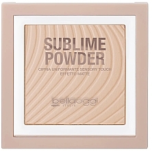 Духи, Парфюмерия, косметика Пудра для лица матирующая - Bellaoggi Sublime Powder