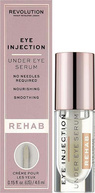 Сироватка для контуру очей - Makeup Revolution Rehab Eye Injection Under Eye Serum — фото N2