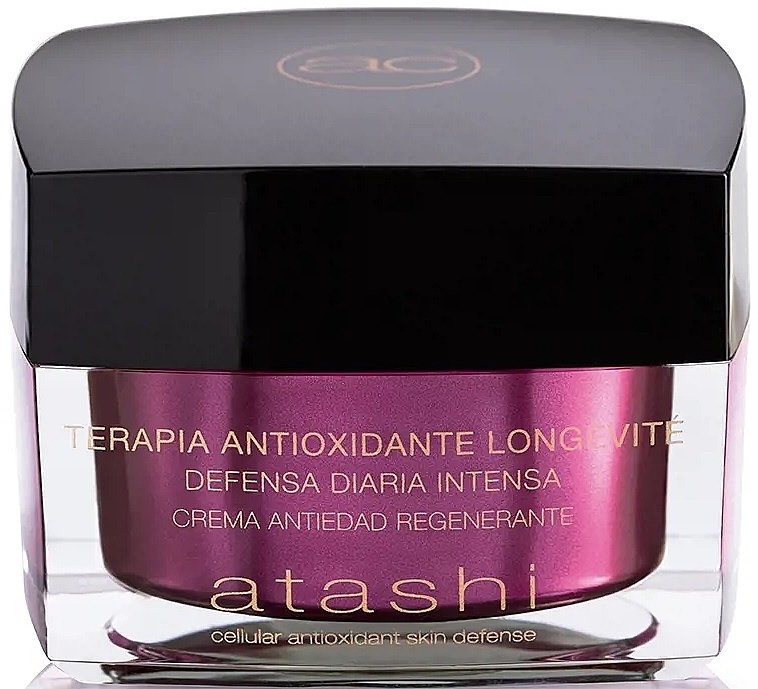 Антивозрастной регенерирующий ночной крем - Atashi Antioxidant Regenerating Anti-Aging Cream — фото N1