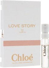 Духи, Парфюмерия, косметика Chloé Love Story - Туалетная вода (пробник)