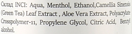 Криогель до депиляции с экстрактом алоэ и зеленого чая - Levie Cryo Gel Before Depilation Aloe & Green Tea — фото N3