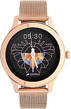 Духи, Парфюмерия, косметика Смарт-часы для женщин, золото, стальные - Garett Smartwatch Women Naomi Pro