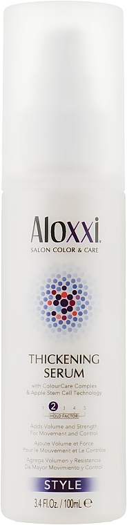 Сироватка для зміцнення волосся - Aloxxi Thickening Serum