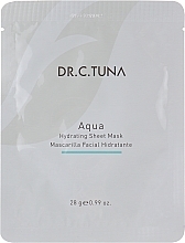 Духи, Парфюмерия, косметика Увлажняющая тканевая маска - Farmasi Dr. C. Tuna Aqua Hydrating Sheet Mask