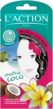 Духи, Парфюмерия, косметика Маска для лица с маслом монои - L`Action Paris Lifestyle Monoi Face Mask