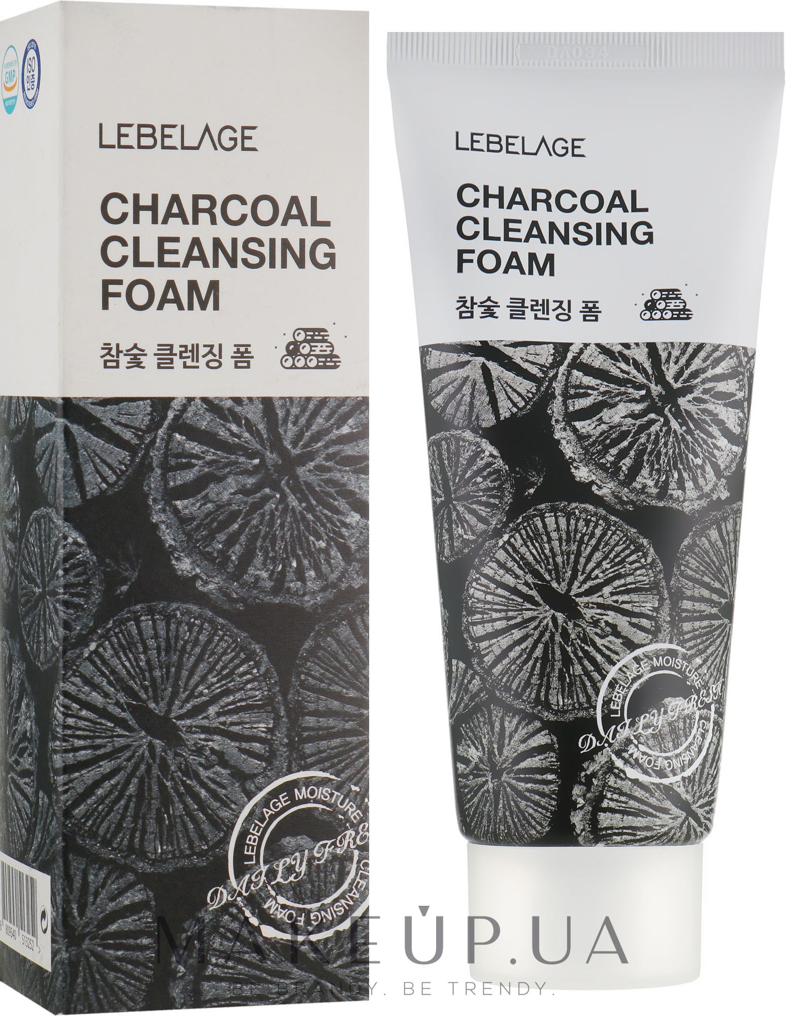 Пінка з вугіллям - Lebelage Charcoal Cleansing Foam — фото 100ml