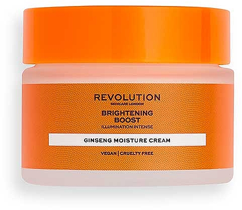 Увлажняющий крем для лица с женьшенем - Revolution Skincare Moisture Cream With Ginseng Brightening Boost — фото N1