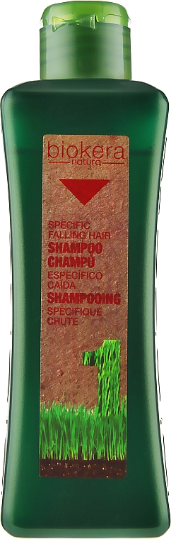 Шампунь проти випадіння волосся - Salerm Biokera for Treated Hair Shampoo — фото N1