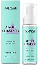 Шампунь-піна для брів та вій - Joly:Lab Airgel Shampoo Brow & Lash — фото N1