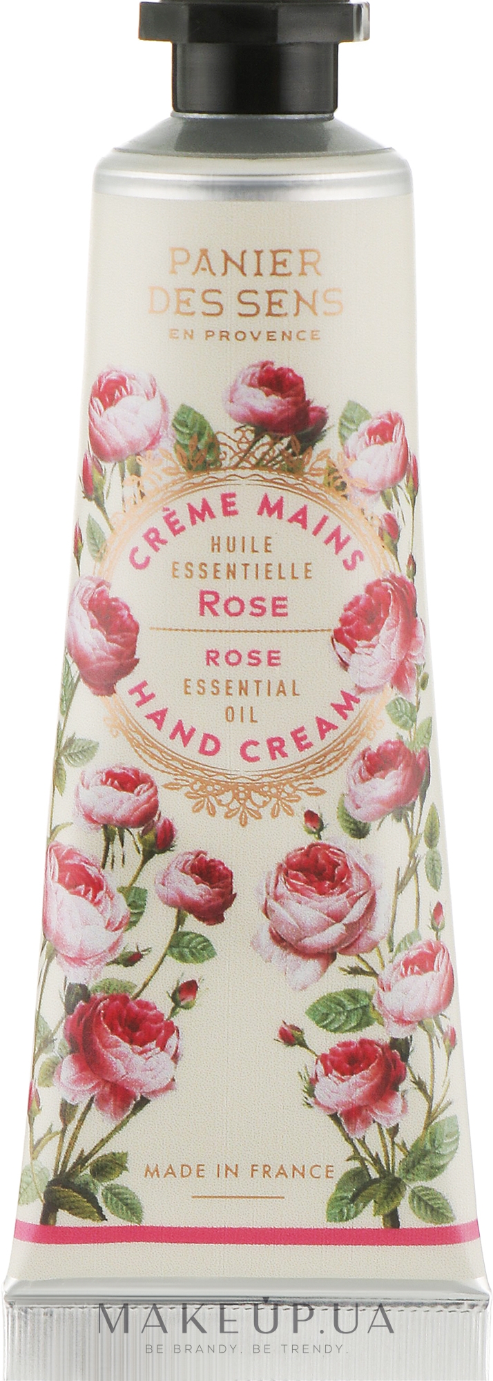 Крем для рук "Роза" - Panier des Sens Hand Cream Rejuvenating Rose — фото 30ml