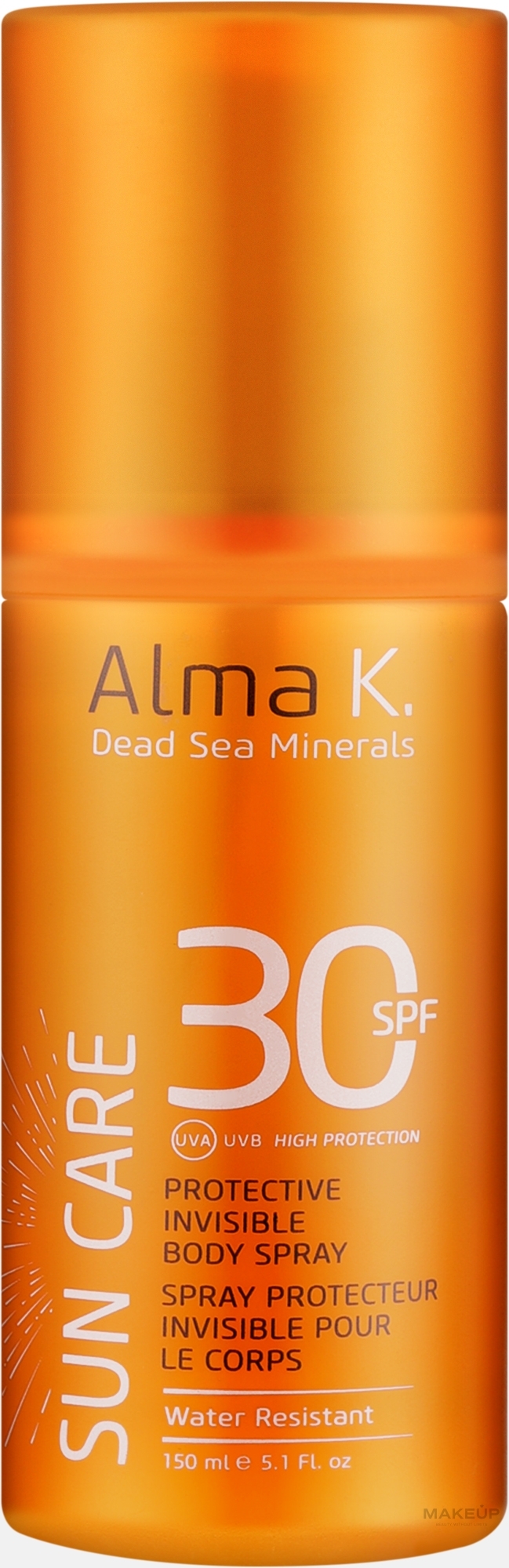 Спрей сонцезахисний невидимий для тіла - Alma K Sun Care Protective Invisible Body Spray SPF30 — фото 150ml