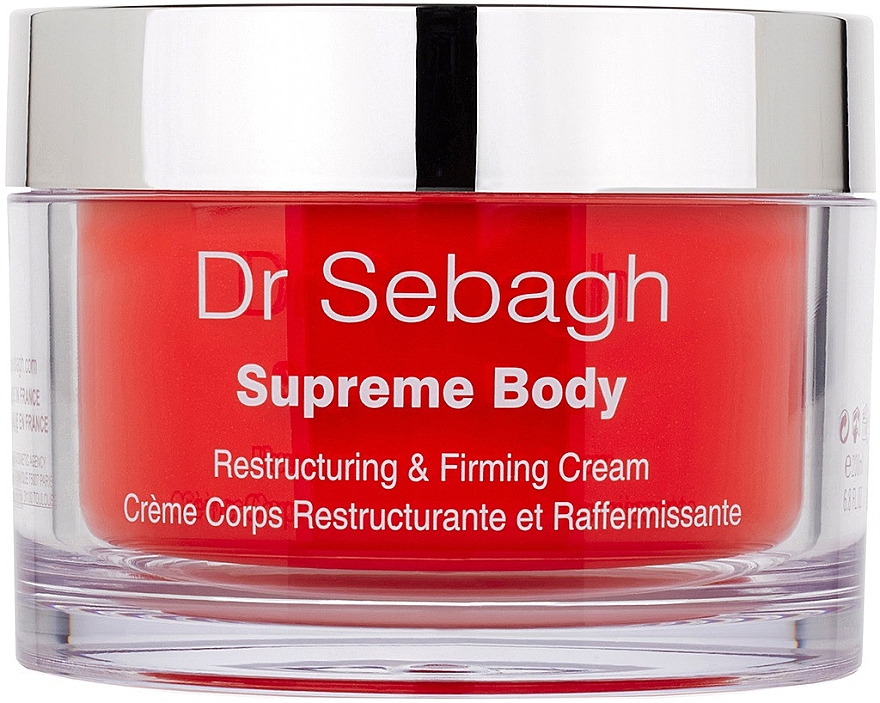 Відновлювальний і зміцнювальний крем для тіла - Dr. Sebagh Supreme Body — фото N1