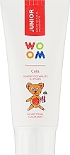 Духи, Парфюмерия, косметика Детская зубная паста - Woom Junior Cola Toothpaste