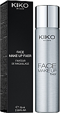 Спрей для фіксації макіяжу - Kiko Milano Face Make Up Fixer — фото N1