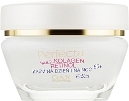 Крем для лица от морщин с коллагеном и ретинолом - Dax Cosmetics Perfecta Multi-Collagen Retinol Face Cream 60+ — фото N2