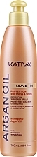 Парфумерія, косметика Крем для укладання волосся - Kativa Argan Oil Leave-In