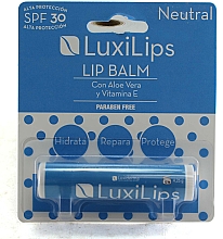 Бальзам для губ SPF30 - Luxiderma luxilips Smooth And Moisture Neutral Lip Balm — фото N1