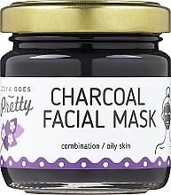 Парфумерія, косметика Вугільна маска для обличчя - Zoya Goes Charcoal Facial Mask