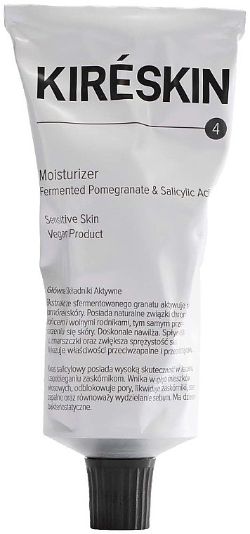 Зволожувальний крем для обличчя - Kire Skin Fermented Pomegranate & Salicylic Acid Moisturizer — фото N1