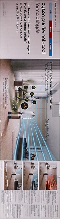 Очищувач-обігрівач повітря - Dyson Pure Hot + Cool Formaldehyde HP09 — фото N4