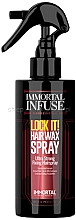 Духи, Парфюмерия, косметика Спрей-воск для волос - Immortal Infuse Hair Wax Spray 