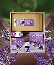 Набір "Лаванда", з натуральними квітами лаванди, 7 продуктів - Sedan Lavena Lavender — фото N2