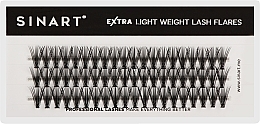 Ресницы пучковые 20D, 12 мм - Sinart Extra Light Weight Lash — фото N1