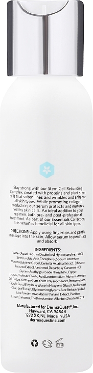 Коллаген -восстанавливающий комплекс со стволовыми клетками растений - Dermaquest Essential Stem Cell Rebuilding Complex — фото N5