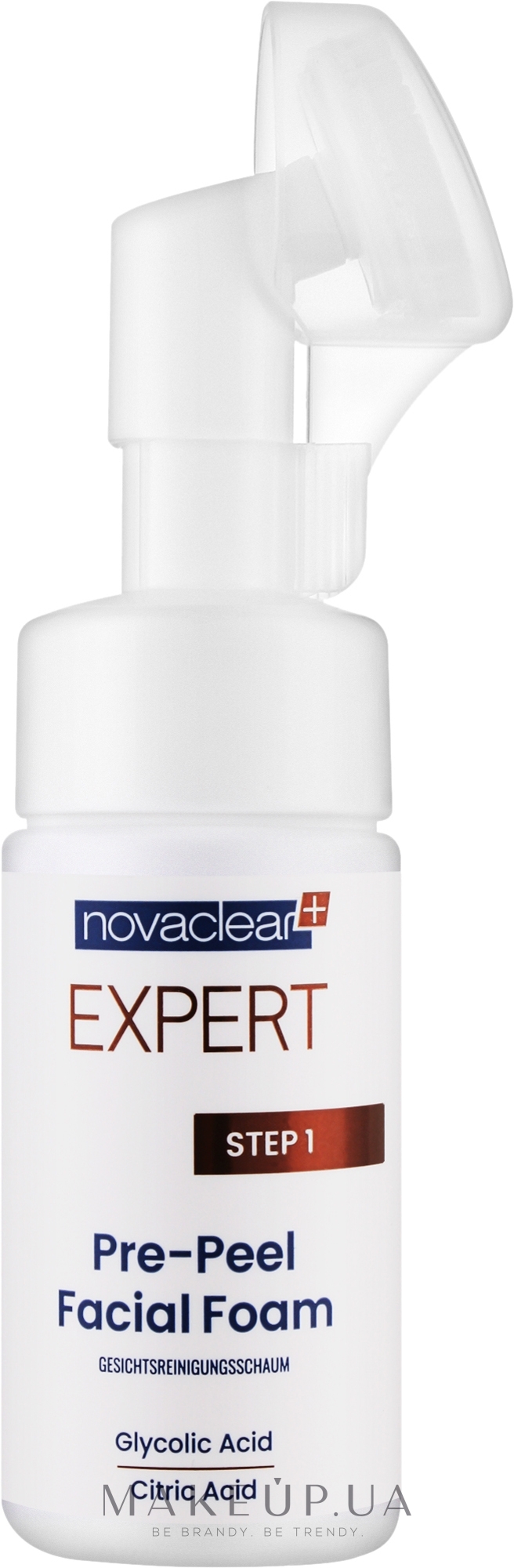 Пінка для вмивання обличчя - Novaclear Expert Step 1 Pre-Peel Facial Foam — фото 100ml