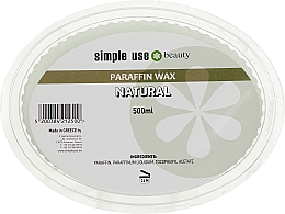 Парафиновый воск "Природный" - Simple Use Beauty Paraffin Wax — фото N1