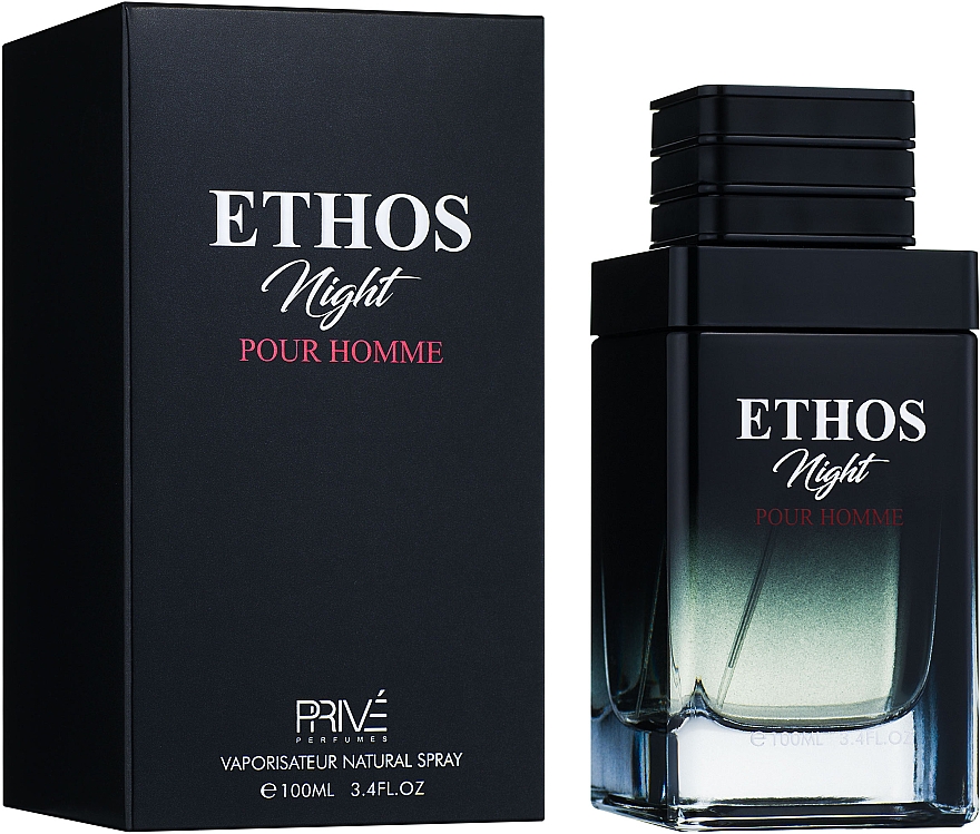 Prive Parfums Ethos Night Pour Homme - Туалетная вода — фото N2