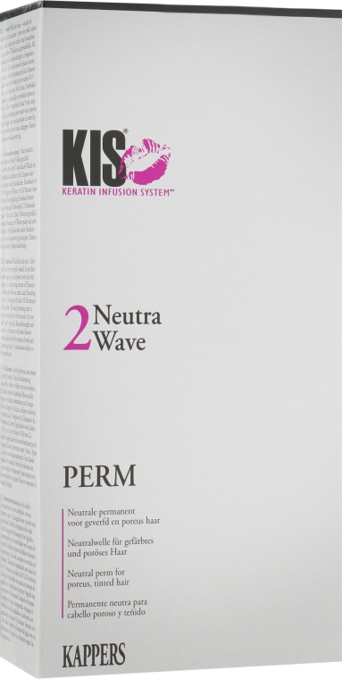 Засіб для хімічної завивки волосся, щадний, для фарбованого волосся - Kis NeutraWave 2 Perm — фото N1