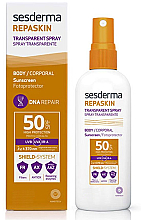 Духи, Парфюмерия, косметика УЦЕНКА Спрей для тела - SesDerma Laboratories Repaskin Transparent Spray *