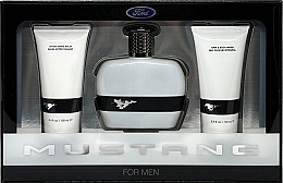 Парфумерія, косметика Ford Mustang White - Набір (edt/100ml + ash/balm/100ml + sh/gel/100ml)