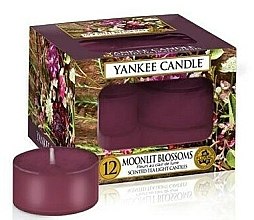 Чайні свічки - Yankee Candle Tea Lights Candles Moonlit Blossoms — фото N1